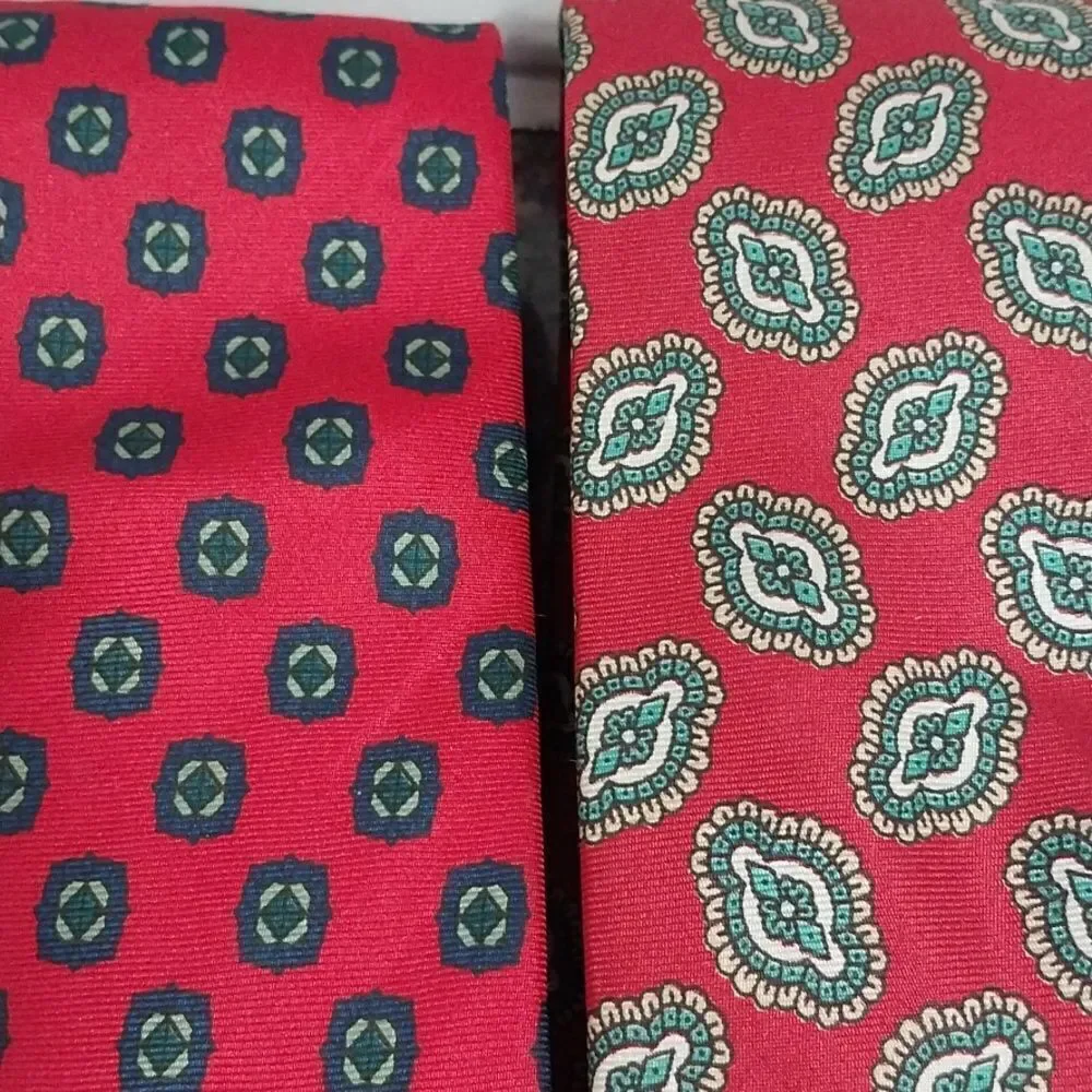 2 Silk Claybrooke Ties....EUC